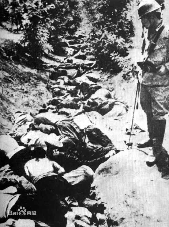 南京大屠杀的历史照片